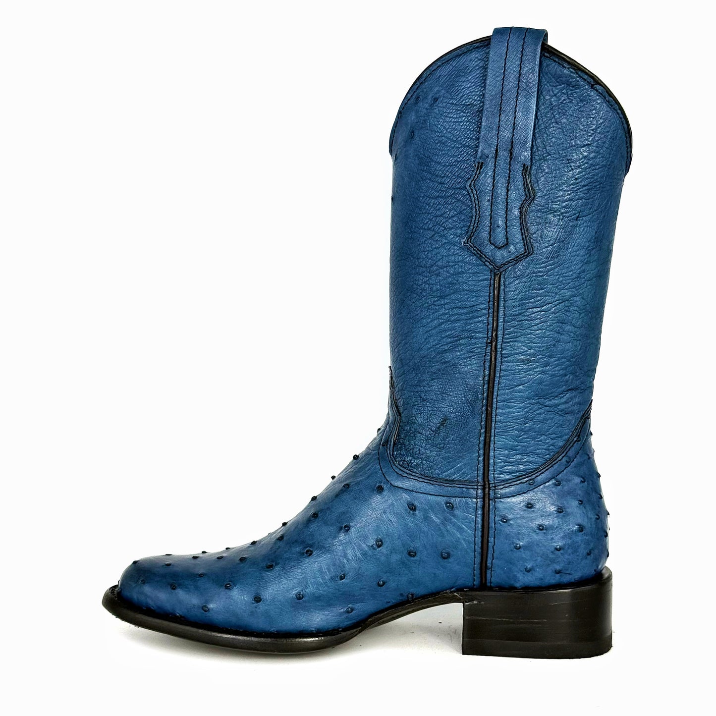 EMA HIGH BLUE FULL AVESTRUZ DAMA
