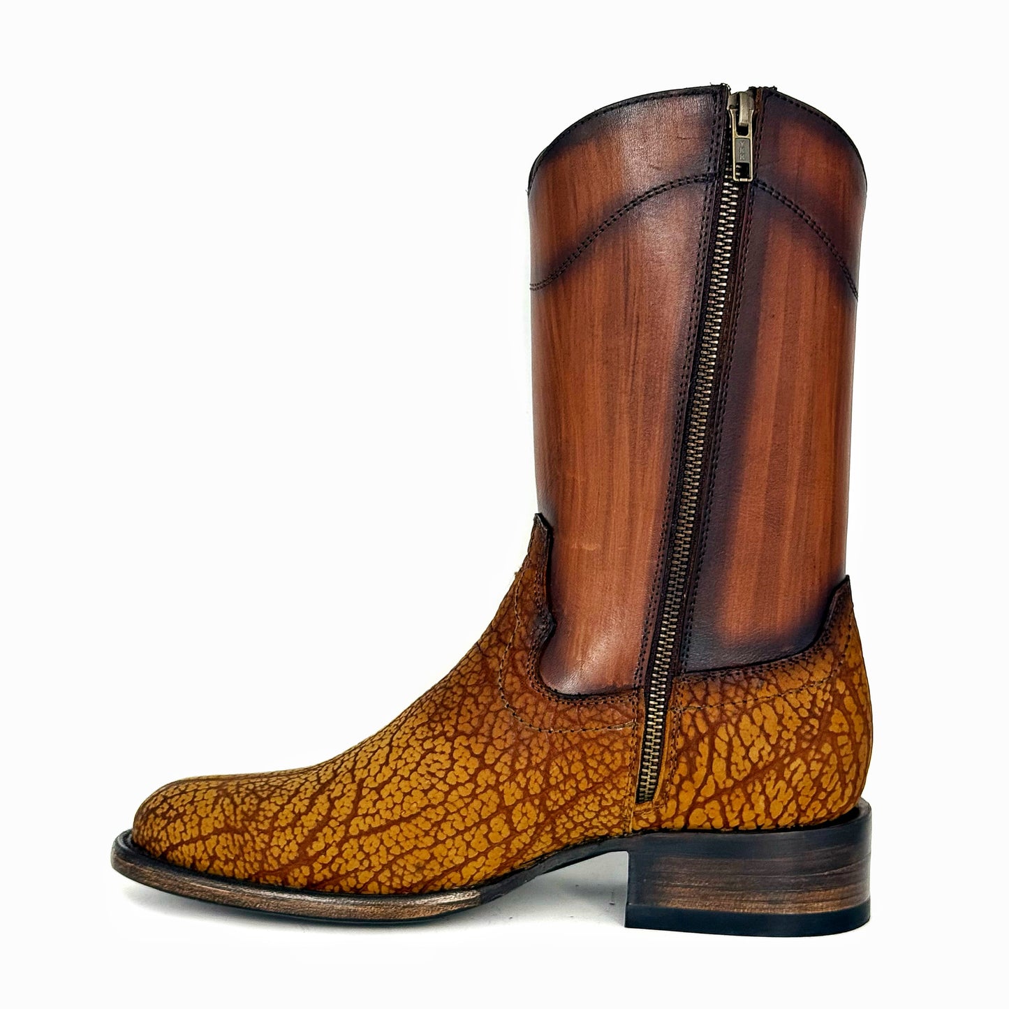 EMMA HIGH MIEL CUELLO DE TORO BOOTS OVAL