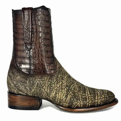 ARTHUR GREEN ELEFANTE & COCODRILO BOOTS OVAL