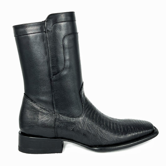 EMMA BROWN LIZARD BOOTS 