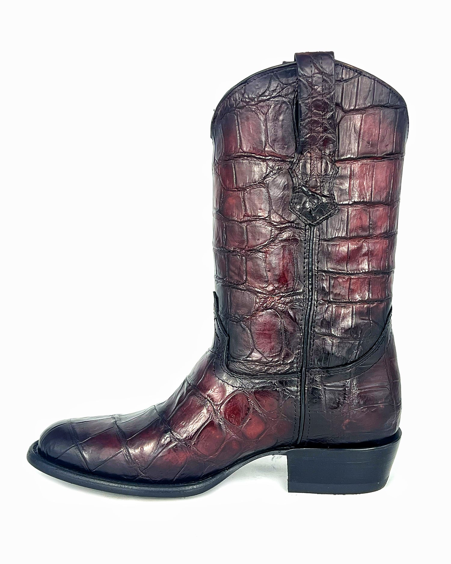 COWBOY BLACK CHERRY FULL COCODRILO MORELETI OVAL