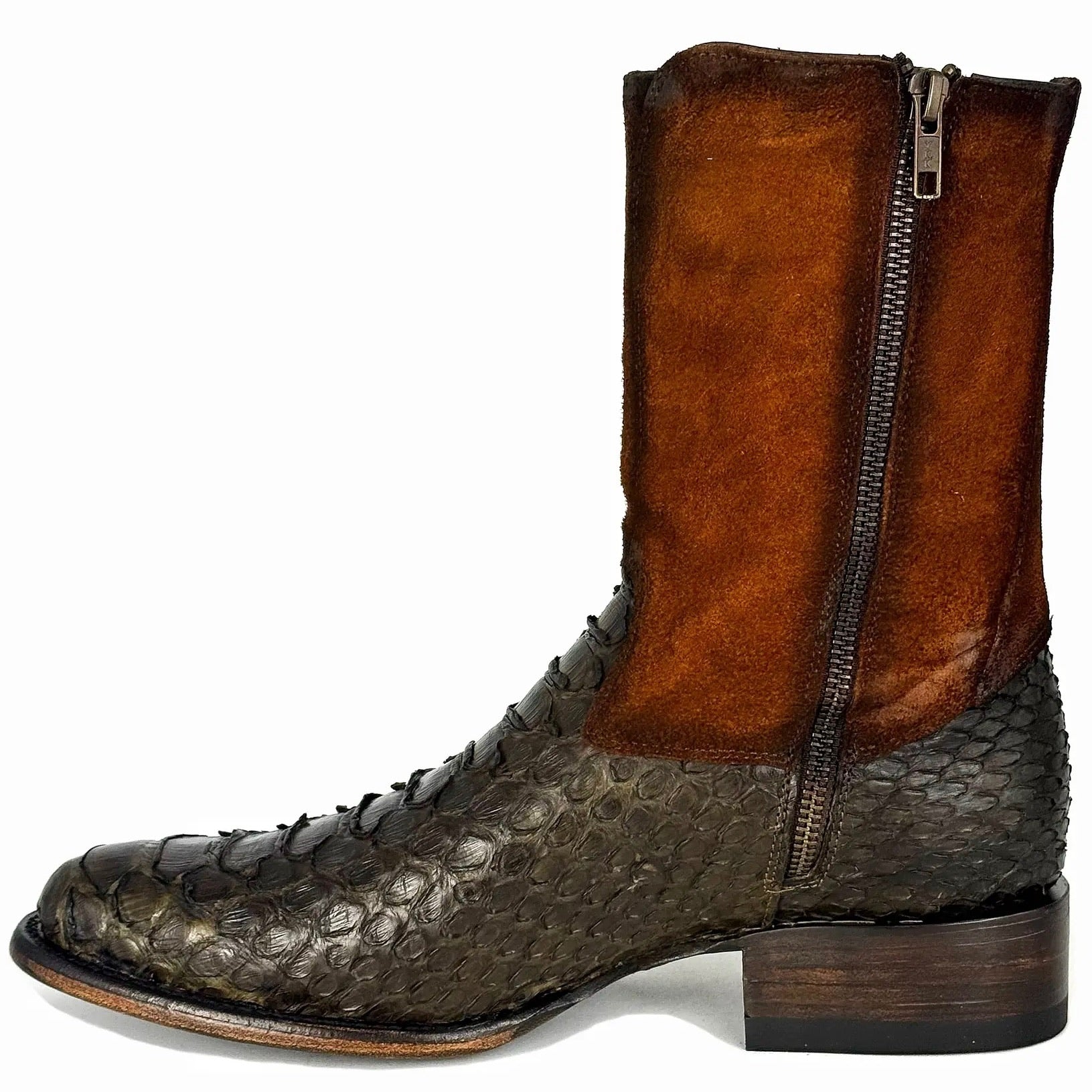 ARTHUR PITON & GAMUZA BOOTS OVAL