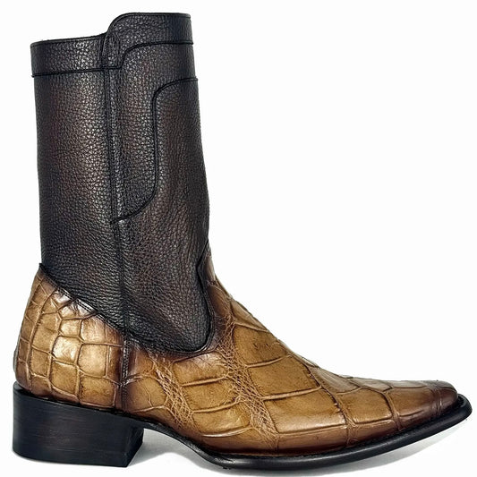 CHRISTIAN BEIGE COCODRILO ALLIGATOR  HOLANDA