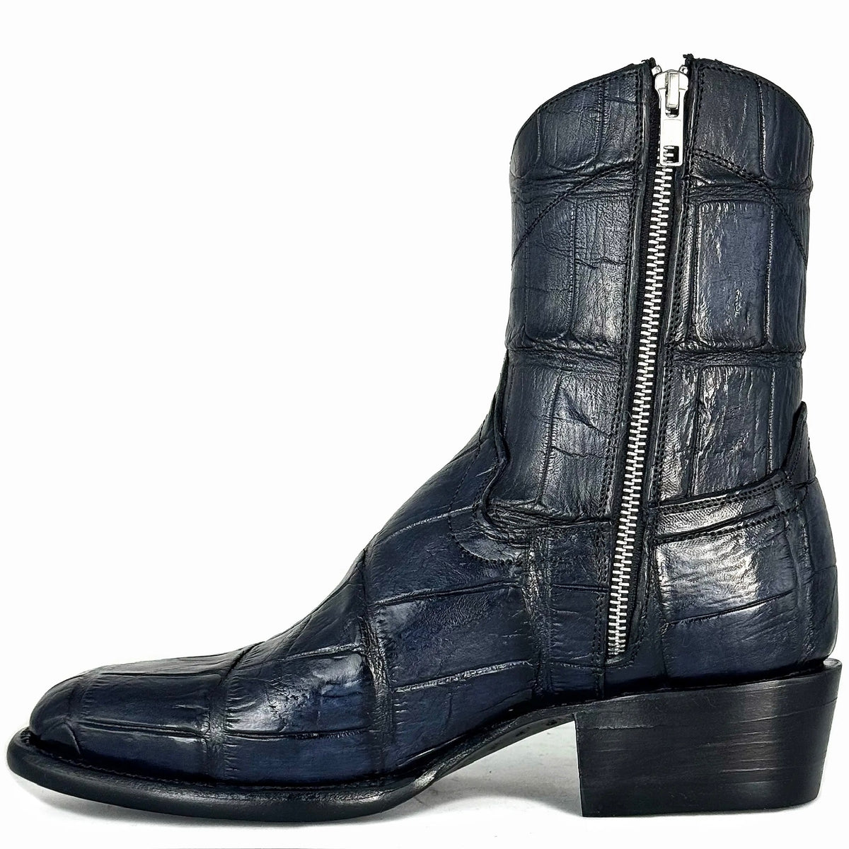 EMMA FULL AZUL COCODRILO ALLIGATOR FRANCESA