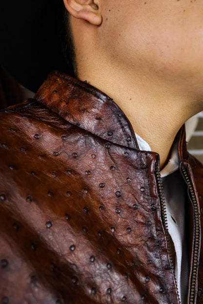 CHALECO BROWM AVESTRUZ