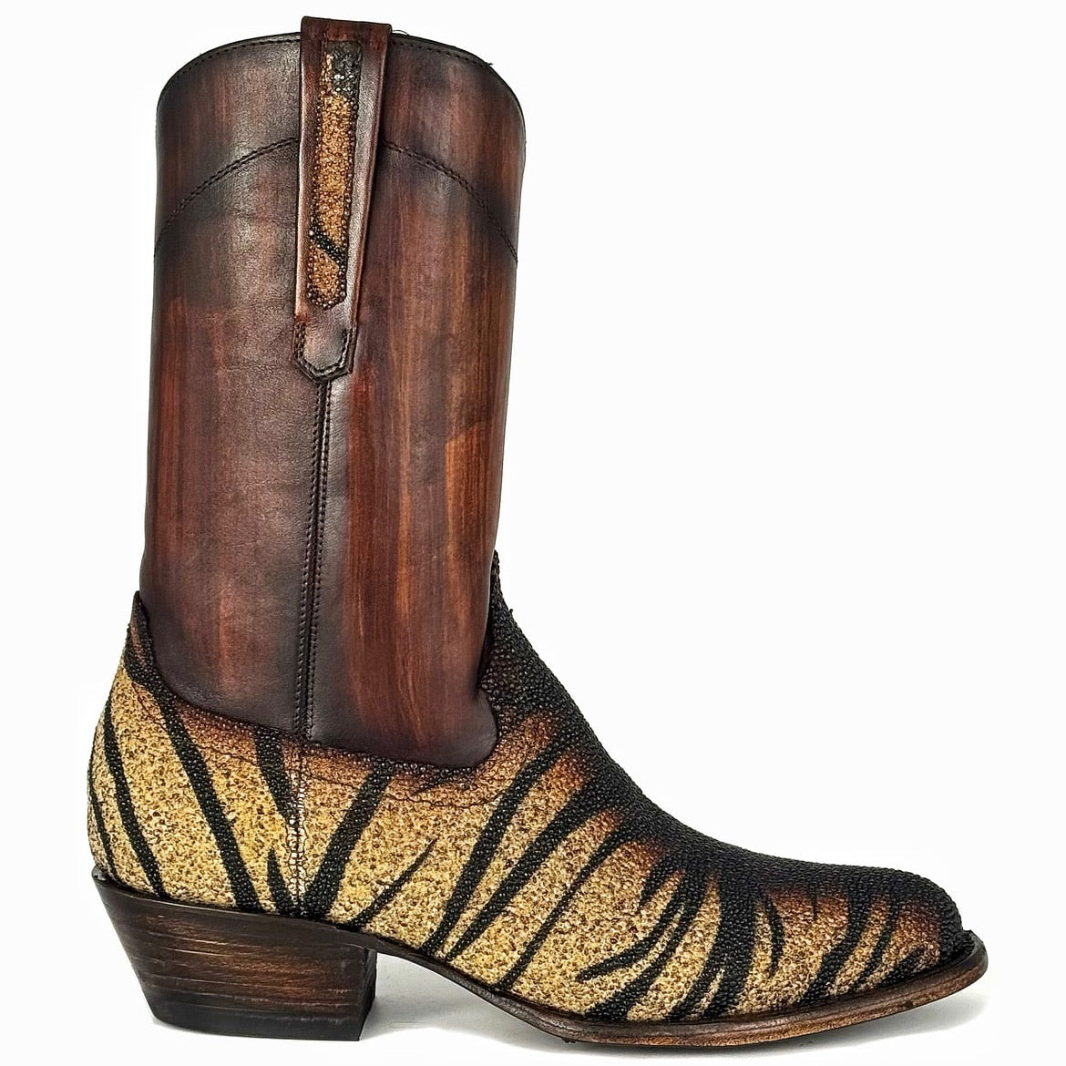 EMMA HIGH MANTARRAYA BOOTS OVAL