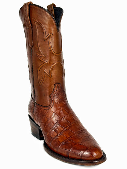 EMMA BROWN PITON BOOTS 