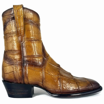 EMMA FULL BEIGE COCODRILO ALLIGATOR FRANCESA
