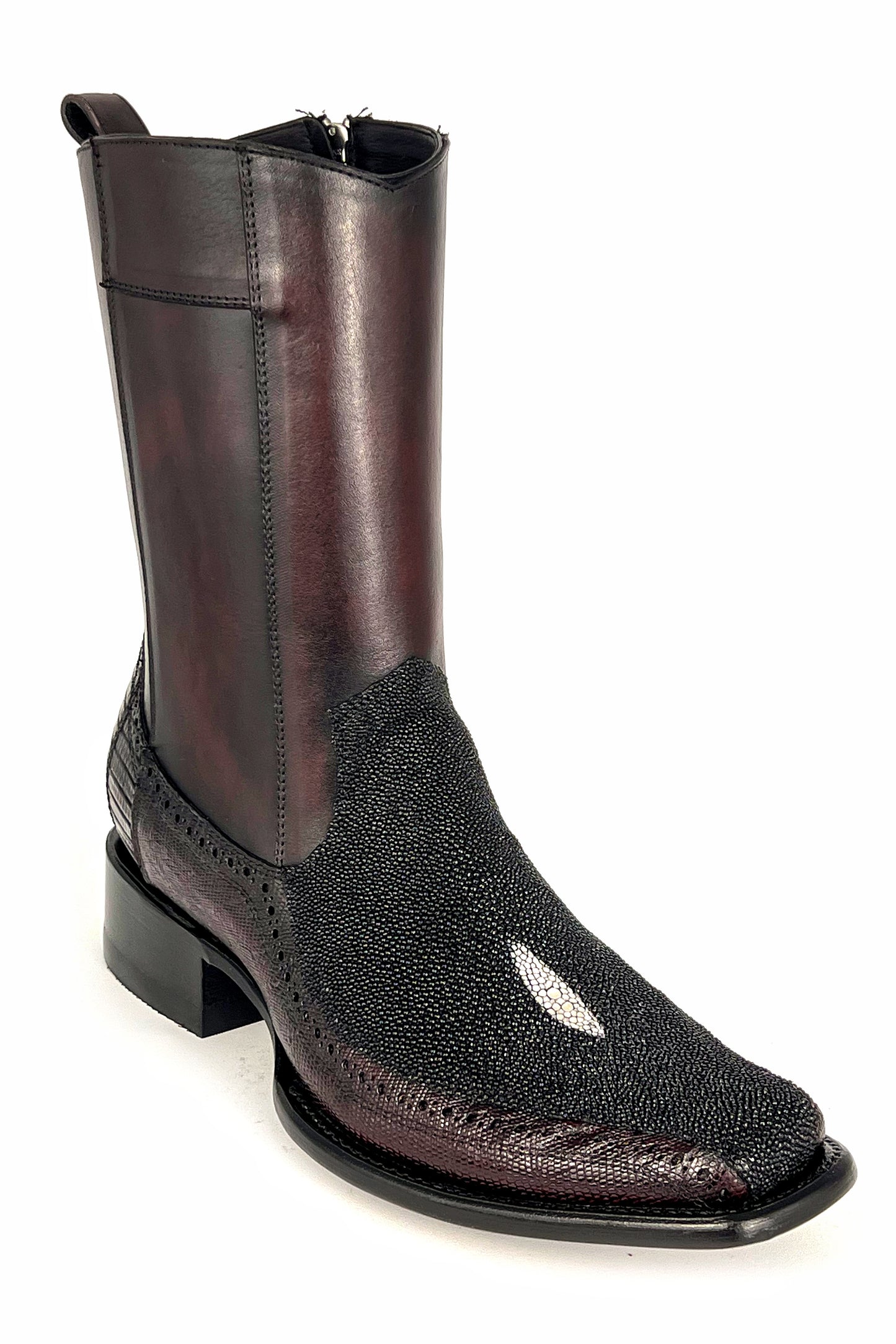 VINO FLORETA MANTARRAYA Y LIZARD BOOTS