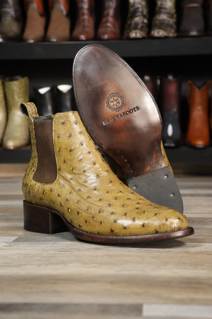 CHELSEA VERDE AVESTRUZ OVAL