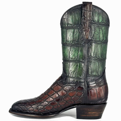 COWBOY CAFE GREEN FULL ALLIGATOR FRENCH