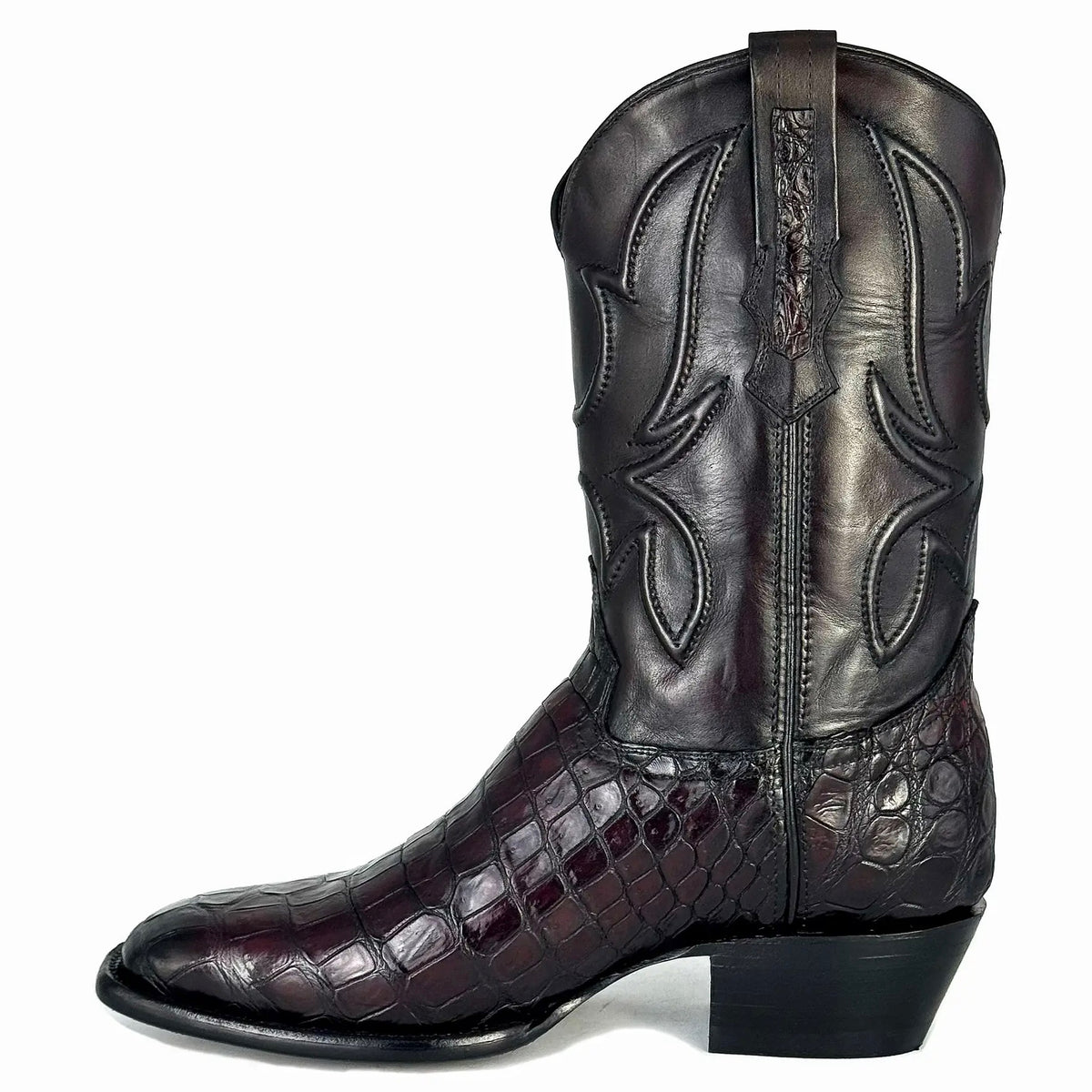 EMMA BROWN PITON BOOTS 