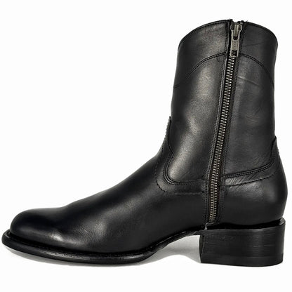 CARLO BROWN PITON BOOTS 