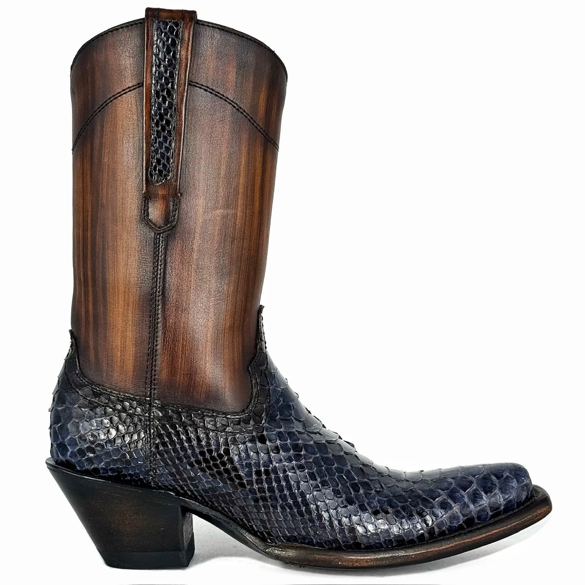 EMMA BROWN PITON BOOTS 
