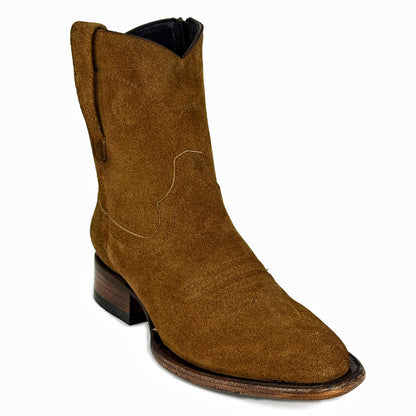 CARLO BROWN PITON BOOTS 