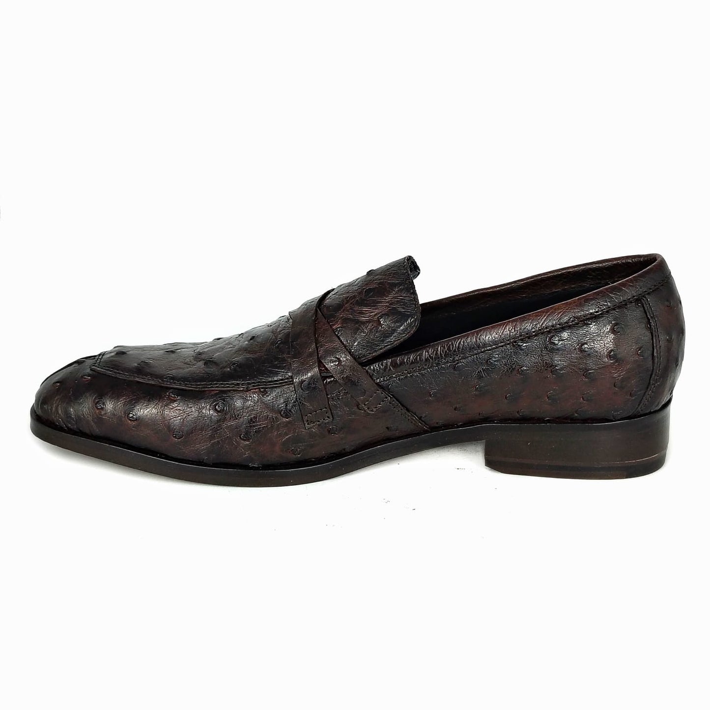 LEONARDO OSTRICH BROWN