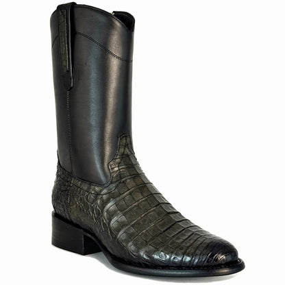 EMMA HIGH GRIS COLA BELLY COCODRILO FUSCUS OVAL