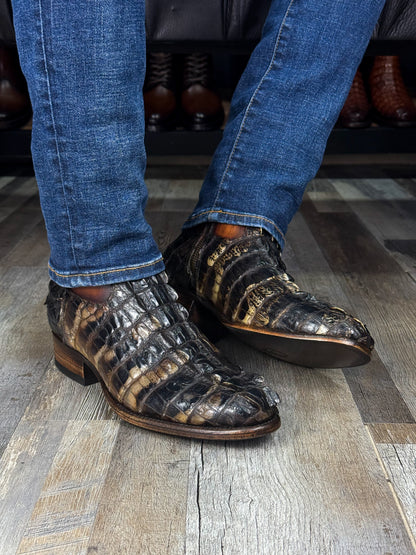 EMMA NATURAL COLA DE COCODRILO BOOTS OVAL