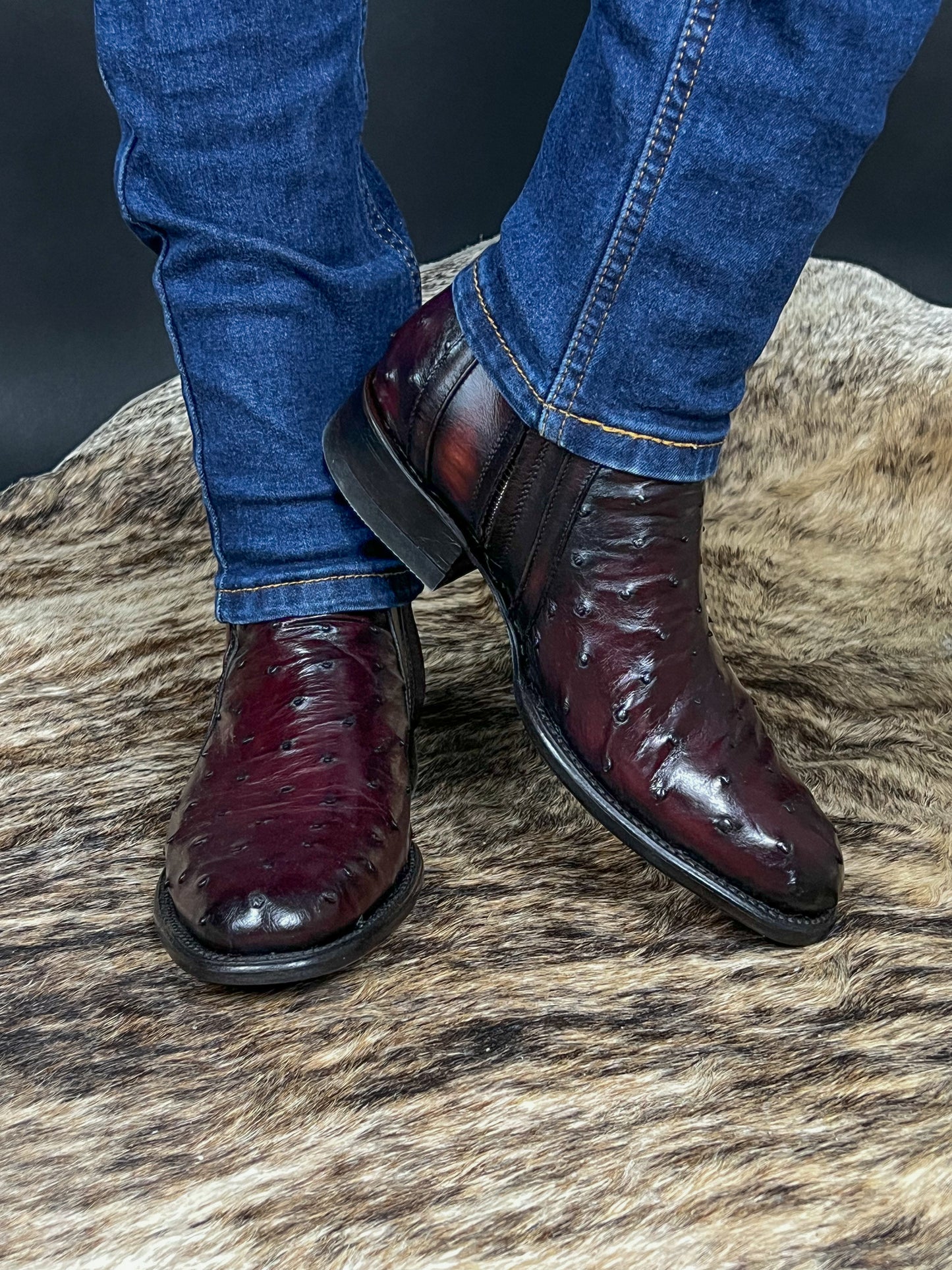 SEBASTIAN AVESTRUZ BOOTS