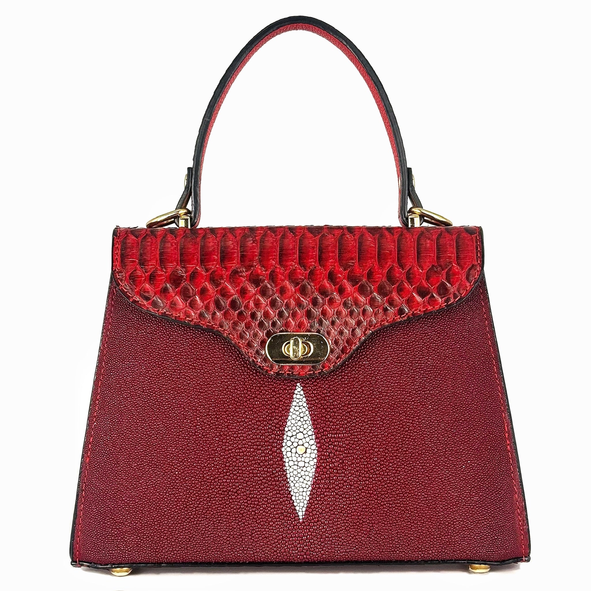 BOLSA MANTARRAYA/PITON RED DAMA