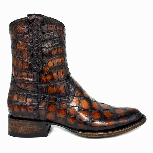 EMMA SOMBREADO FULL COCODRILO MORELETI BOOTS OVAL