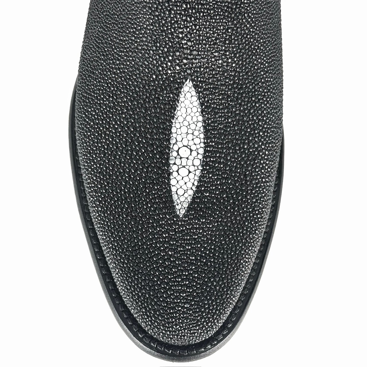EMMA NEGRO MANTARRAYA CON DIAMANTE OVAL