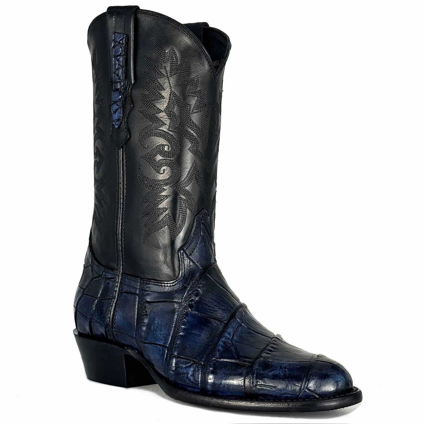 COWBOY AZUL DE COCODRILO ALLIGATOR OVAL