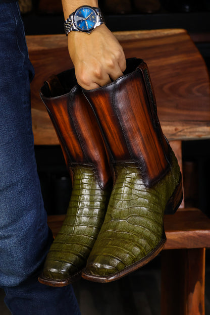ARTHUR GREEN COCODRILO BOOTS NEVADA