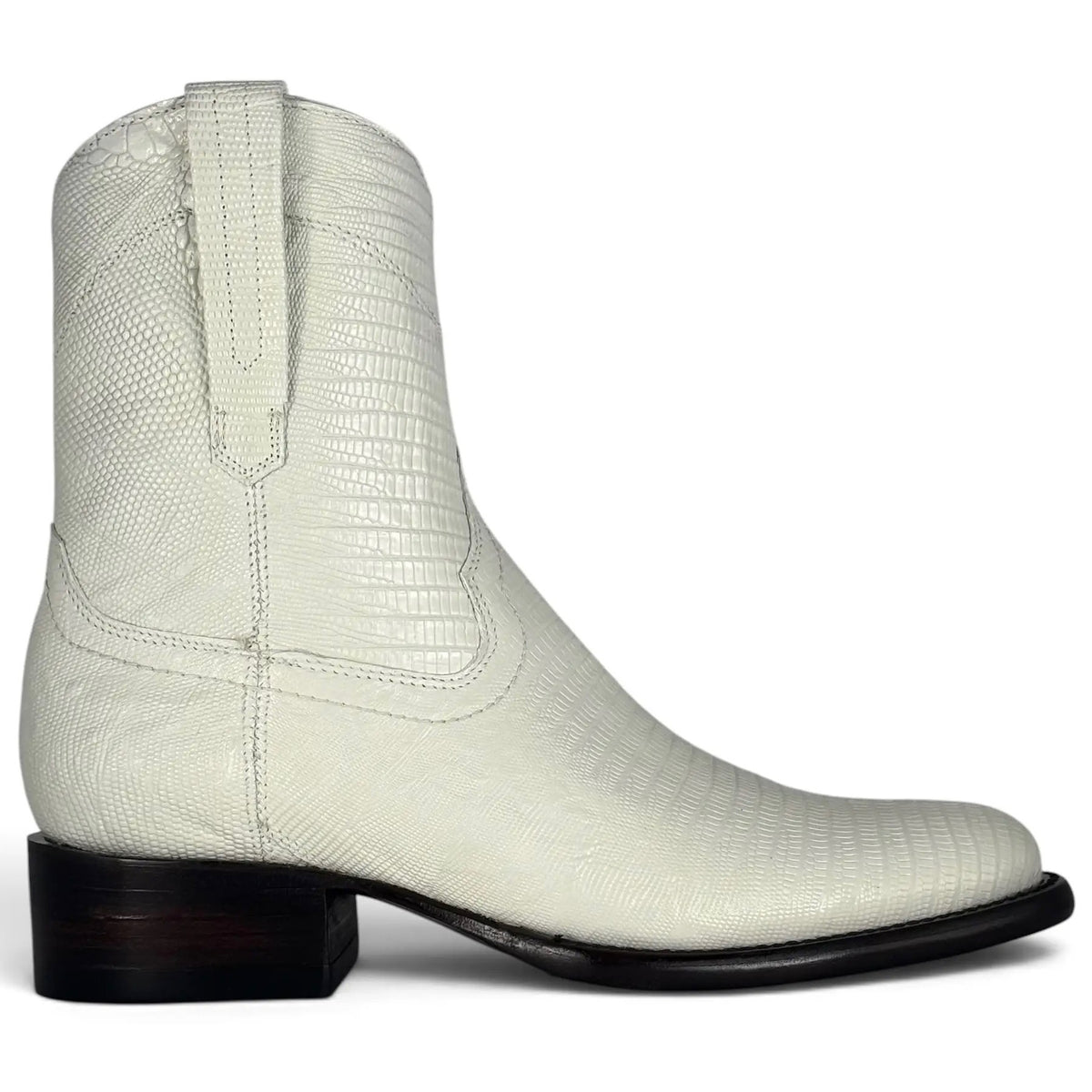 EMMA BLANCA FULL DE LIZARD OVAL