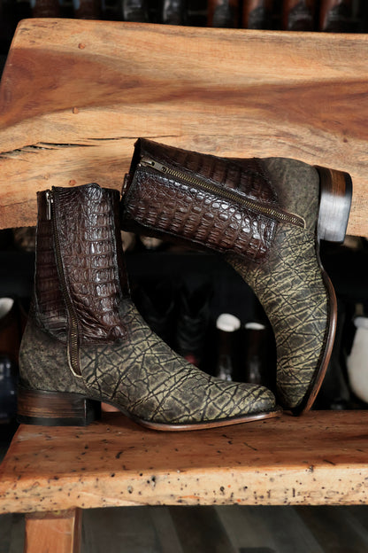 ARTHUR GREEN ELEPHANT & OVAL CROCODILE