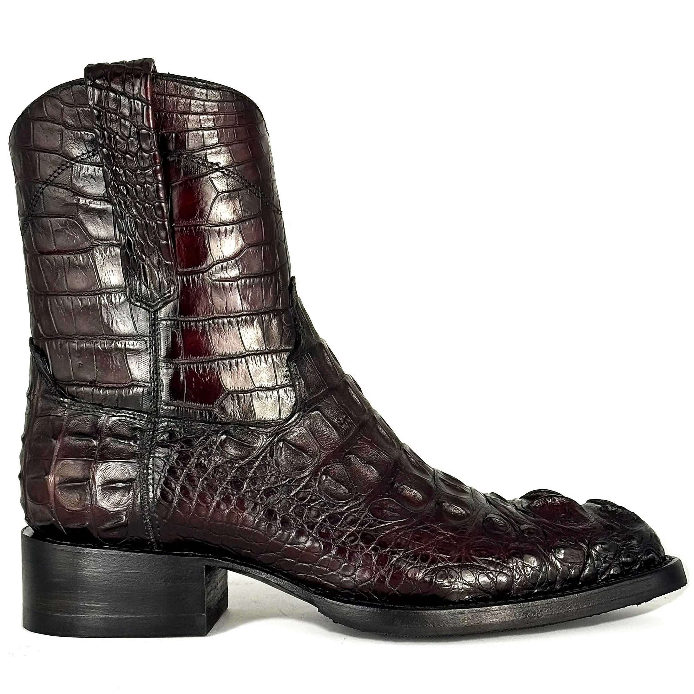 EMMA VINO NUCA ALLIGATOR OVAL