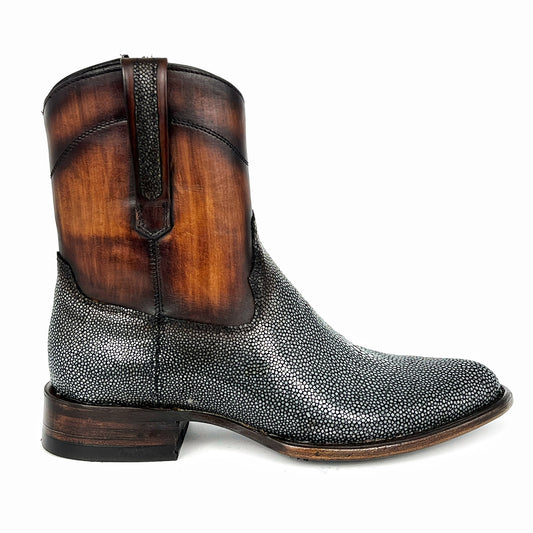 EMMA BROWN PITON BOOTS 