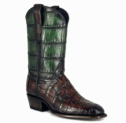 COWBOY CAFE GREEN FULL ALLIGATOR FRENCH
