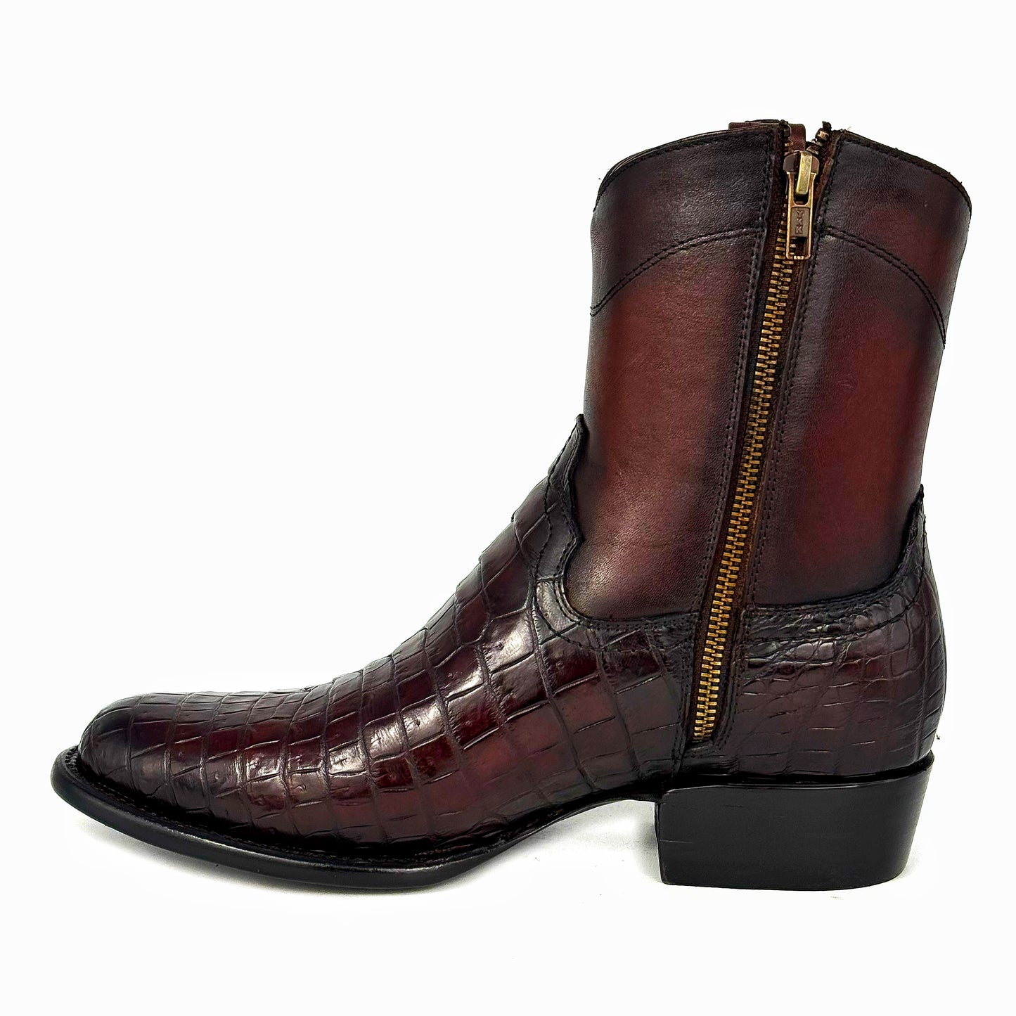 EMMA BROWN PITON BOOTS 