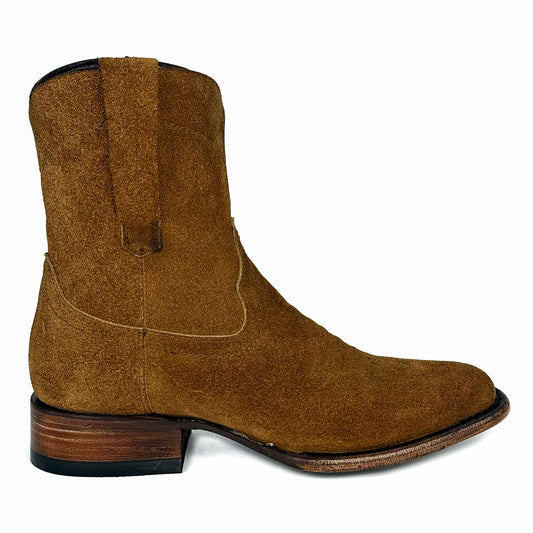 CARLO BROWN PITON BOOTS 