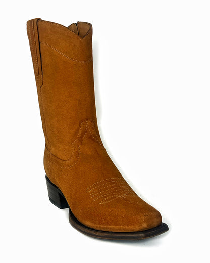CARLO BROWN PITON BOOTS 