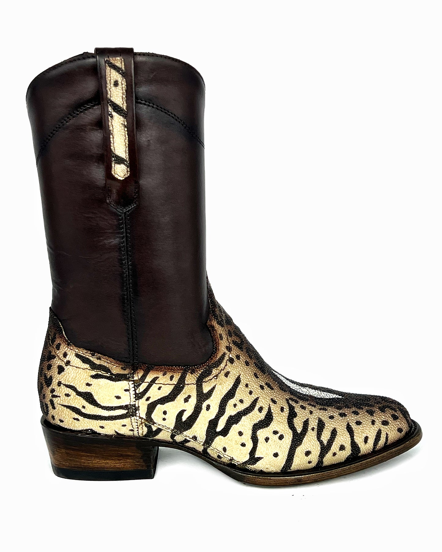 EMMA HIGH MANTARRAYA BOOTS OVAL