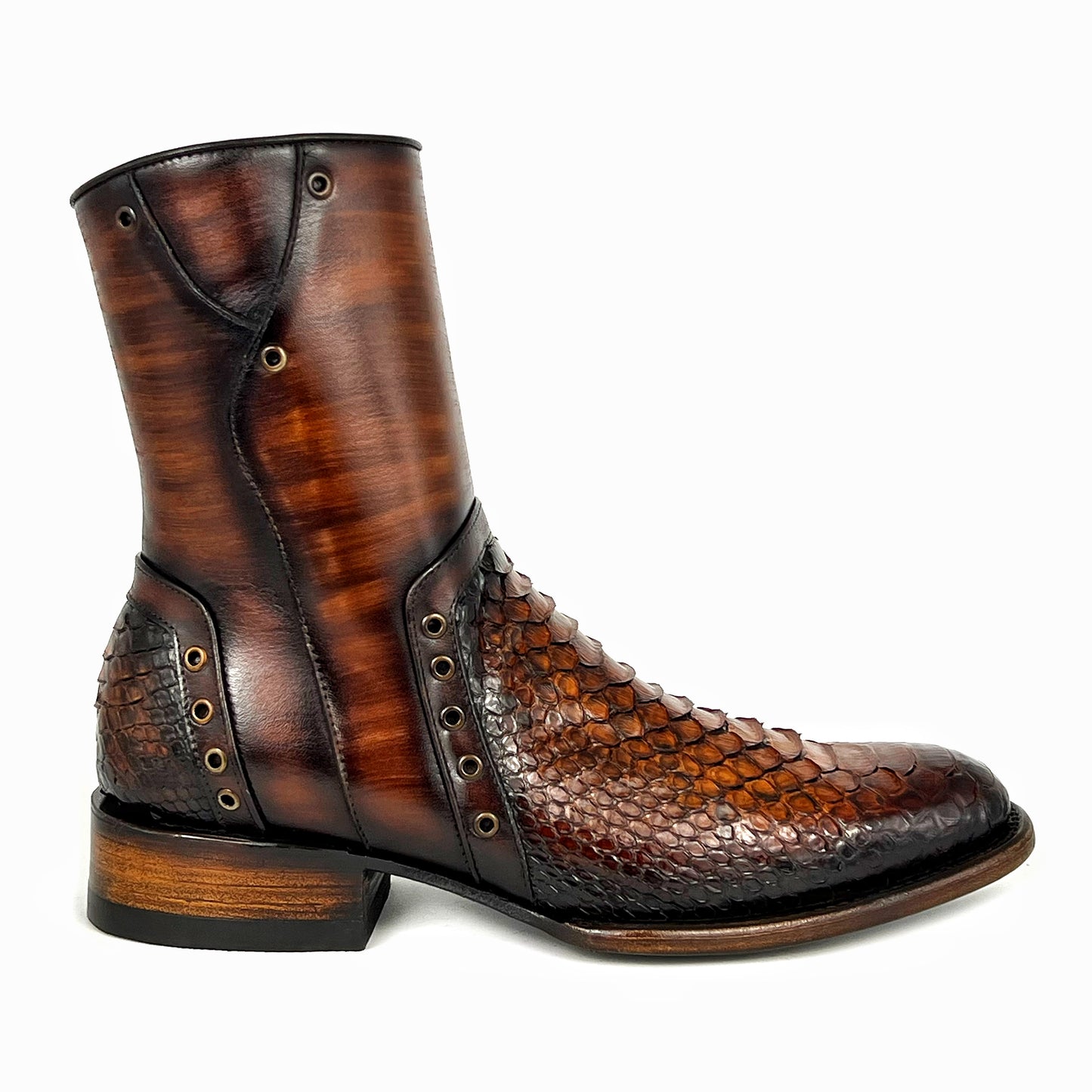 SEBASTIAN BROWN PITON BOOTS