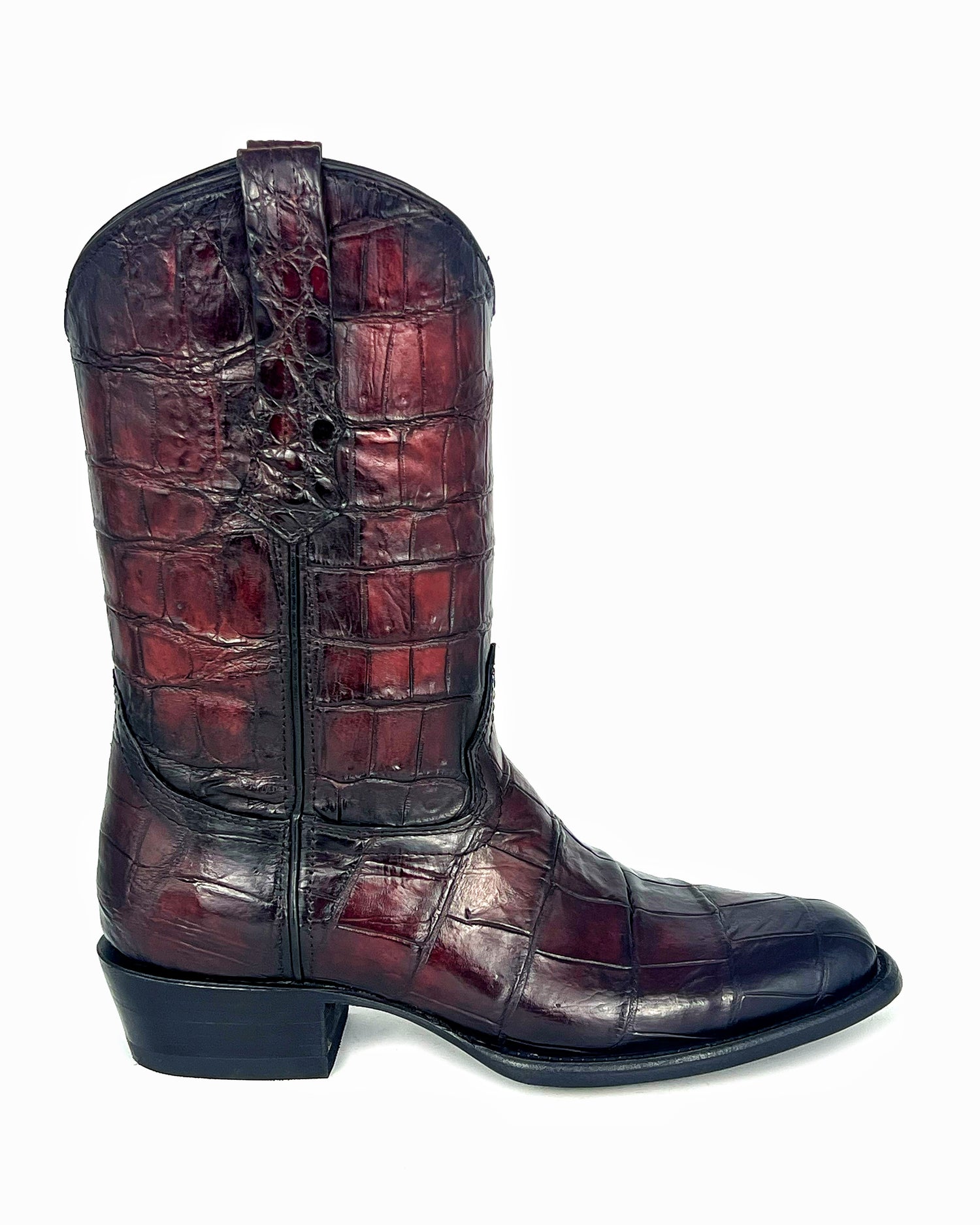 COWBOY BLACK CHERRY FULL COCODRILO MORELETI OVAL