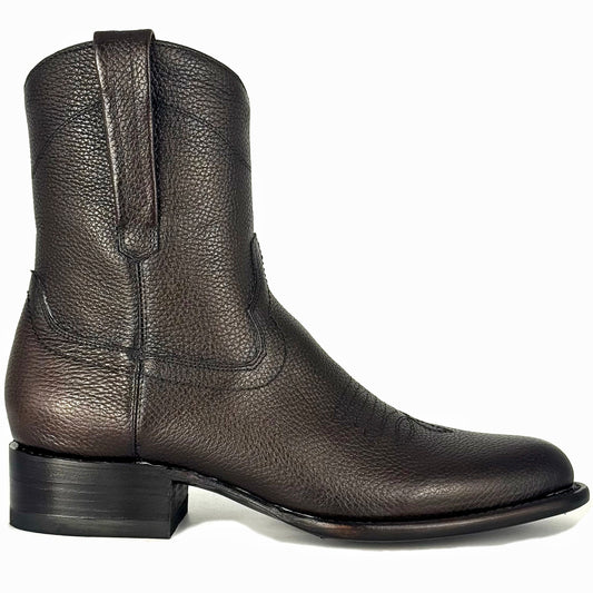 EMMA FLOATER BROWN BOOTS OVAL