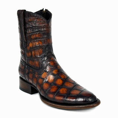 EMMA SOMBREADO FULL COCODRILO MORELETI BOOTS OVAL