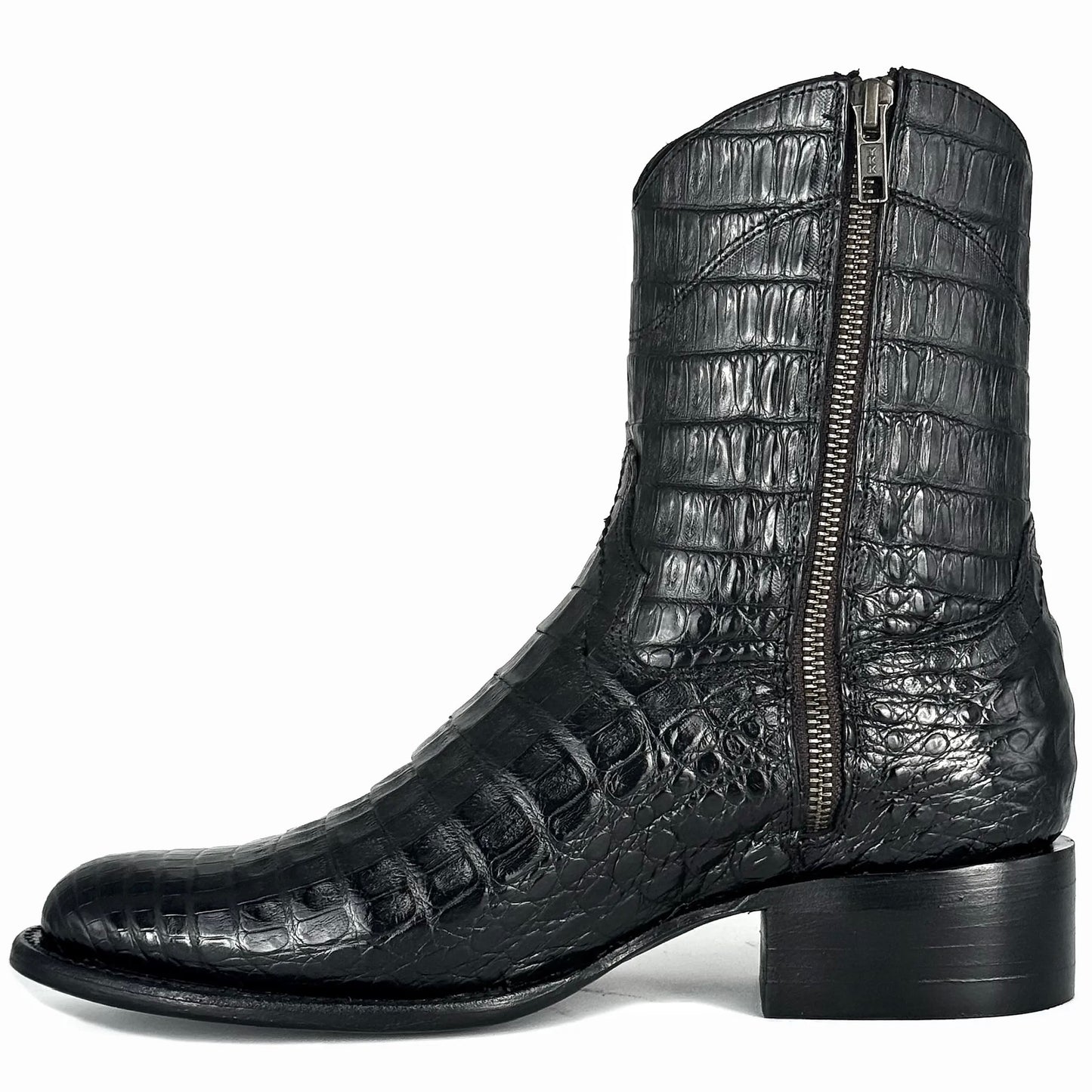EMMA BLACK FULL COCODRILO FUSCUS OVAL