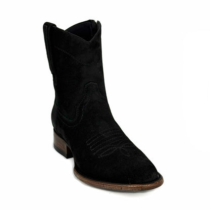 CARLO BROWN PITON BOOTS 