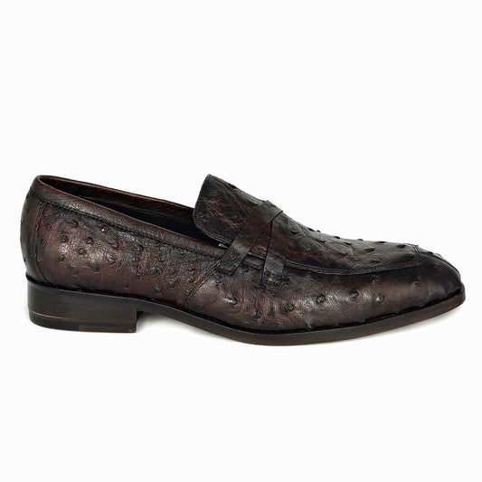 LEONARDO OSTRICH BROWN