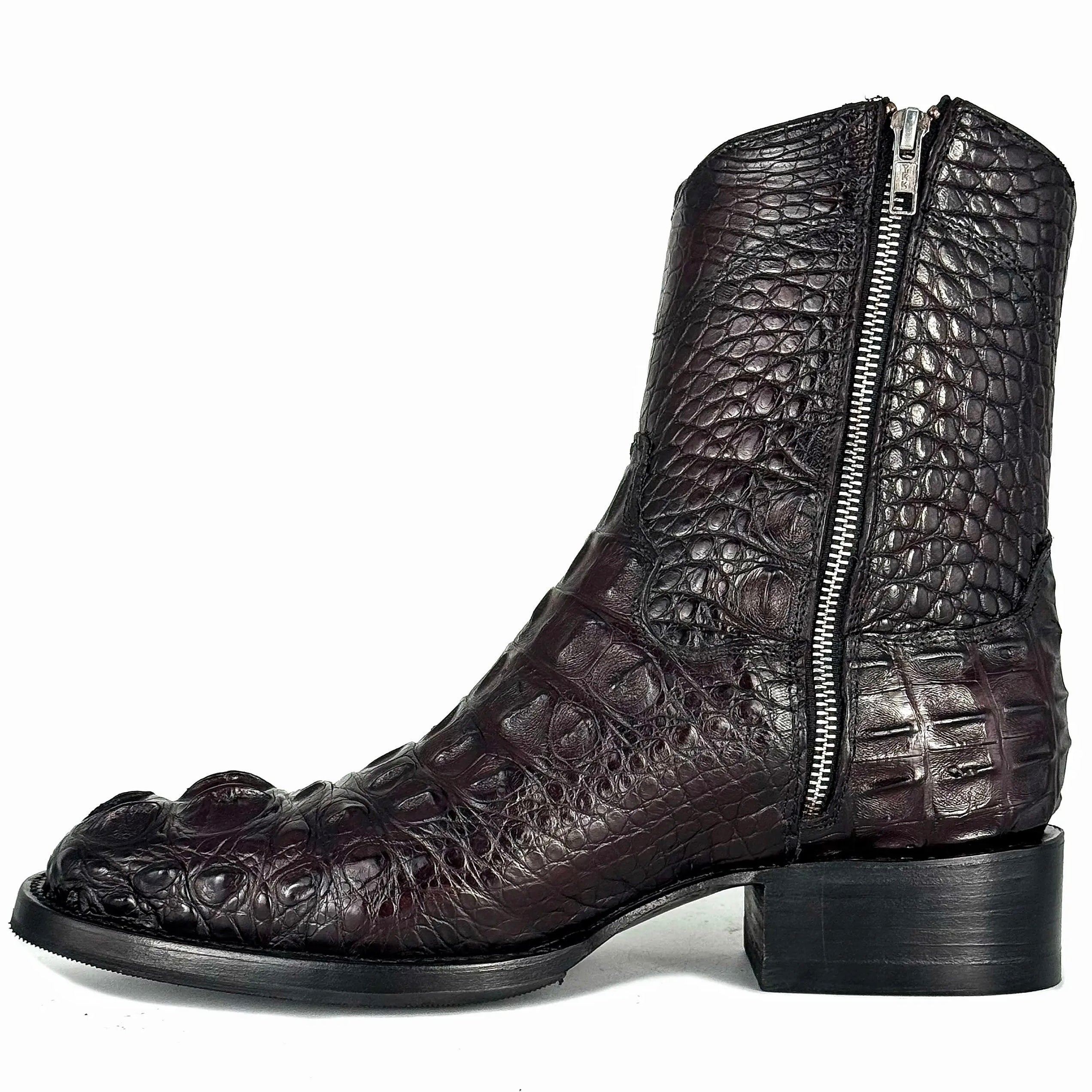 EMMA VINO NUCA ALLIGATOR OVAL