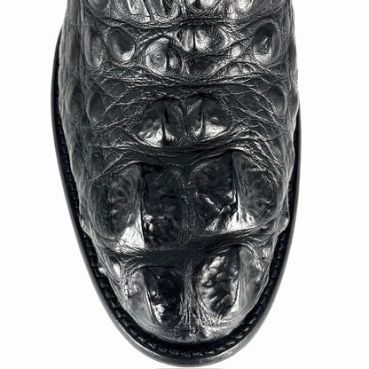 MÁXIMO NEGRO NUCA DE COCODRILO ALLIGATOR OVAL
