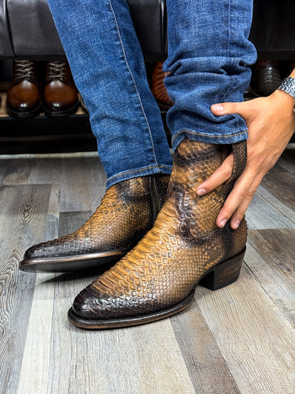 EMMA FULL PITON BOOTS OVAL