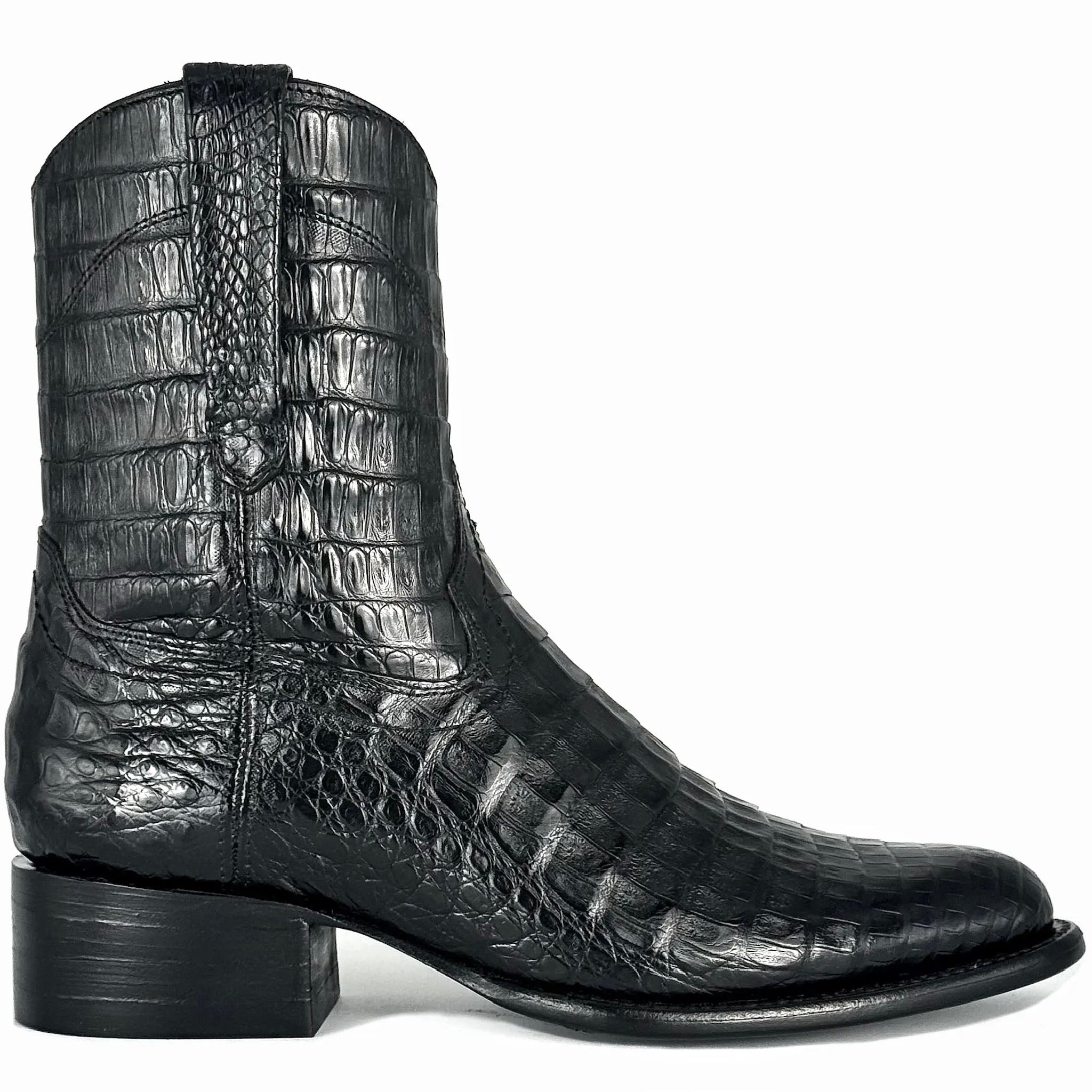 EMMA BLACK FULL COCODRILO FUSCUS OVAL