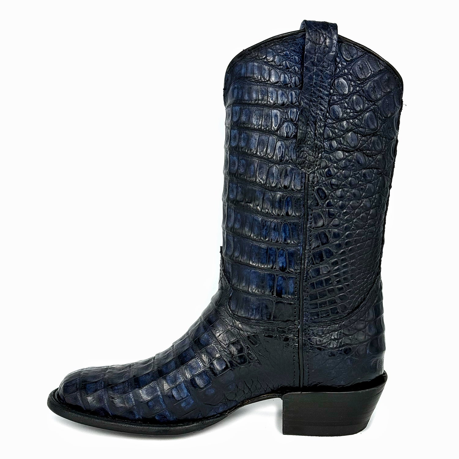 COWBOY AZUL FULL COCODRILO FUSCUS OVAL