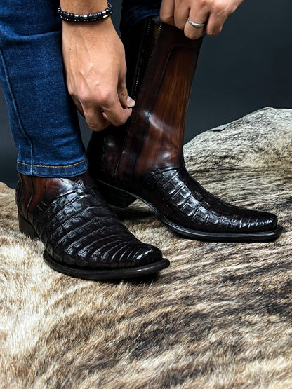 PAULO BROWN COCODRILO BOOTS ESPAÑA